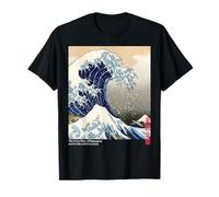 The Great Wave off Kanagawa Famous japanese wave painting T-Shirt