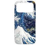 The Great Wave Off Kanagawa, Hokusai & Starry Night Van Gogh Case for iPhone 17 Pro Max