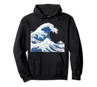 The Great Wave off Kanagawa Japanese Art Pullover Hoodie