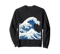 The Great Wave off Kanagawa Japanese Art Sweatshirt