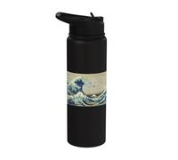 The Great Wave Off Kanagawa Stainless Steel Insulated Water Bottle