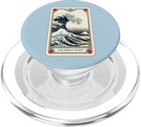 The Great Wave Off Kanagawa Tarot Card Artwork Japan PopSockets PopGrip for MagSafe