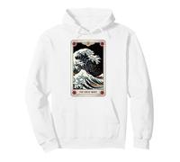 The Great Wave Off Kanagawa Tarot Card Night Artwork Japan Pullover Hoodie