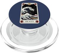 The Great Wave Off Kanagawa Tarot Card The Wave PopSockets PopGrip for MagSafe
