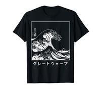The Great Wave off Kanagawa - Tsunami Japanese T-Shirt