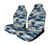 The Great Wave Stylish Car Seat Covers Non-Slip Universal Fit Front Seats Protector for SUV Truck