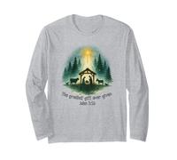 The Greatest Gift Ever Given Christmas Nativity Jesus Long Sleeve T-Shirt