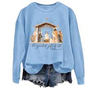 The Greatest Gift of All Sweatshirt Carolina Blue