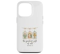 The Greatest Gifts of All Matthew 1:21 Nativity Watercolor Case for iPhone 13 Pro