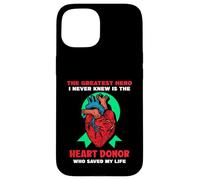 The Greatest Hero I Never Knew - Heart Transplant Case for iPhone 15