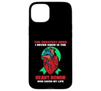 The Greatest Hero I Never Knew - Heart Transplant Case for iPhone 15 Plus