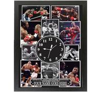The Greatest Icon Boxing Legends Personalised Framed Wall Mountable Clock Gift