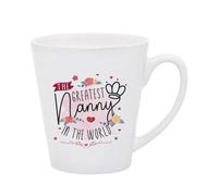 The Greatest Nanny in The World - Mother's Day, Coffee Mug, Latte Mug. (12 oz)