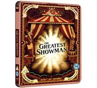 The Greatest Showman Steelbook UK Exclusive Limited Edition Bluray + DVD Includes Sing-Along and lyric booklet Region Free