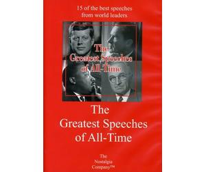 The Greatest Speeches Of All Time 1 [DVD]