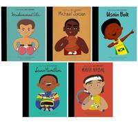 The Greatest Sports Legends (Little People, BIG DREAMS Series) by Maria Isabel Sanchez Vegara 5 Books Collection Set (Muhammad Ali, Usain Bolt, Lewis Hamilton, Rafa Nadal & Michael Jordan)