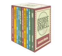 The Greatest Works Of George Orwell 10 Books Hardback Collection (1984, Animal Farm, The Road To Wigan Pier, Homage To Catalonia, Keep The Aspidistra Flying, Down And Out In Paris And London)