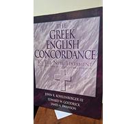 The Greek English Concordance to the New Testament: With the New International Version