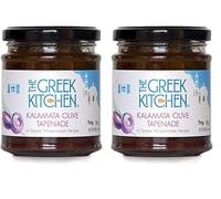 The Greek Kitchen Kalamata Olive Tapenade, 180 g, Purple (Pack of 2)