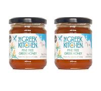 The Greek Kitchen Pine Tree Honey, Unheated & Unpasteurised, 250 g (Pack of 2)