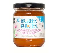 The Greek Kitchen Wild Thyme & Multifloral Honey, Unheated & Unpasteurised, 250 g