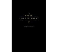 The Greek New Testament, Produced at Tyndale House, Cambridge, Reader's Edition