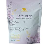 The Green Bear Breastfeeding Tea Nursing Tea With 100% Natural Milk Thistle - Sugar & Caffeine Free, Enhances Breast Milk Supply - 1 Pkg 160g=50 Doses