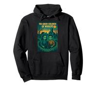 The Green Children by Woolpit Mystical Folklore Design Pullover Hoodie
