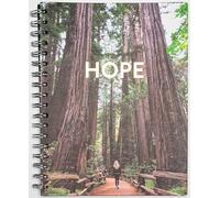 The Green Corner Nature Notebook - Where your thoughts bloom - A Designer Spiral Notebook with 150 Lined Pages, College Ruled, 7.0”W x 9.25”H