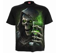 THE GREEN FAIRY - T-Shirt Black Spiral Black 4XL