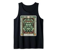 The Green Man Forest Spirit Nature Guardian Tarot Art Tank Top