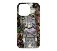 The Green Man With Autumnal Ivy Leaves Case for iPhone 15 Pro Max