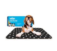 The Green Pet Shop Cool Pet Pad - Small, Disney’s Mickey & Minnie Mouse - Self-Cooling, Pressure Activated Mat for Dogs & Cats from 9-20 lbs - Non-Toxic Gel, No Water Needed