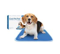 The Green Pet Shop Dog Cooling Mat, Small - Pressure Activated Pet Cooling Mat for Dogs and Cats, Sized for Small Pets (9-20 Lb.) - Non-Toxic Gel, No Water Needed for This Cool Pet Pad