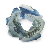 The Green Phoenix Plays by The Stream Scrunchies for Women No Damage Hair Ties Big Elastic Ponytail Holder Gentle On Hair Scrunchies Stylish Hair Accessories Soft Hair Bands Cute No-Crease Pony Tail