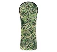 The Green Rolling Prairie Golf Head Covers Premium Leather Accessories with Interchangeable No. Tags Designed to Fit All Woods and Drivers 1pcs