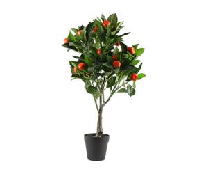 The Greenery Artificial Orange Fruit Tree 75cm