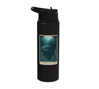The Greenland Shark Tarot Card Stainless Steel Insulated Water Bottle