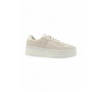 The Greenwich Suede Platform Trainers - female - Tommy Hilfiger - Sneakers - Beige - 3 UK - Shoes 3 UK