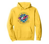 The Gremlins Are Coming Gremlins Halloween Design Pullover Hoodie, Adult Unisex, Lemon Yellow, Small
