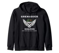 The Grenadier Guards. British Army Regiment Zip Hoodie