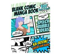 The Grid-Guide Blank Comic Book Sketchpad: Unleash Your Creativity