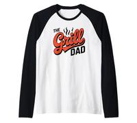 The Grill Dad Raglan Baseball Tee