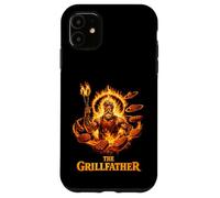 The Grillfather Funny Mythic vibe, BBQ Dad Design Case for iPhone 11