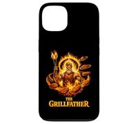 The Grillfather Funny Mythic vibe, BBQ Dad Design Case for iPhone 13