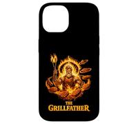 The Grillfather Funny Mythic vibe, BBQ Dad Design Case for iPhone 14