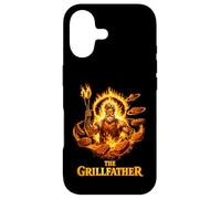 The Grillfather Funny Mythic vibe, BBQ Dad Design Case for iPhone 17