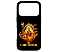 The Grillfather Funny Mythic vibe, BBQ Dad Design Case for iPhone 17 Pro