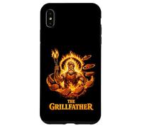 The Grillfather Funny Mythic vibe, BBQ Dad Design Case for iPhone XS Max