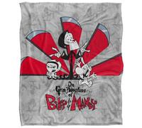 The Grim Adventures Of Billy & Mandy Times Up Silky Supersoft Blanket Multicoloured (152Cm X 127Cm)